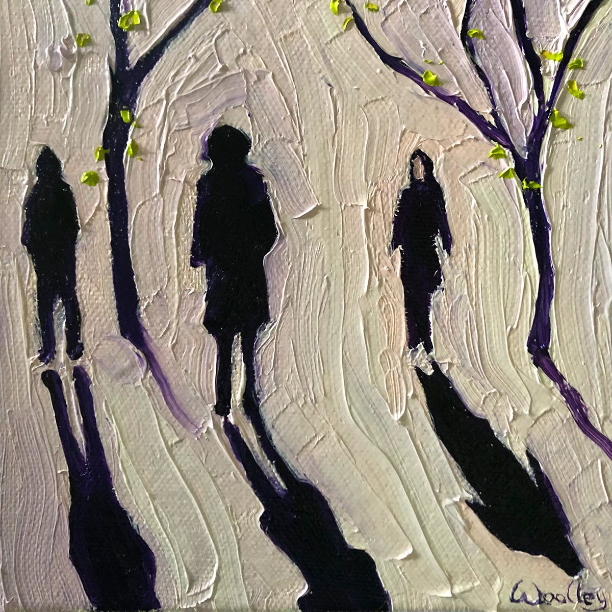 Winter Shadows 29 by Eleanor Woolley