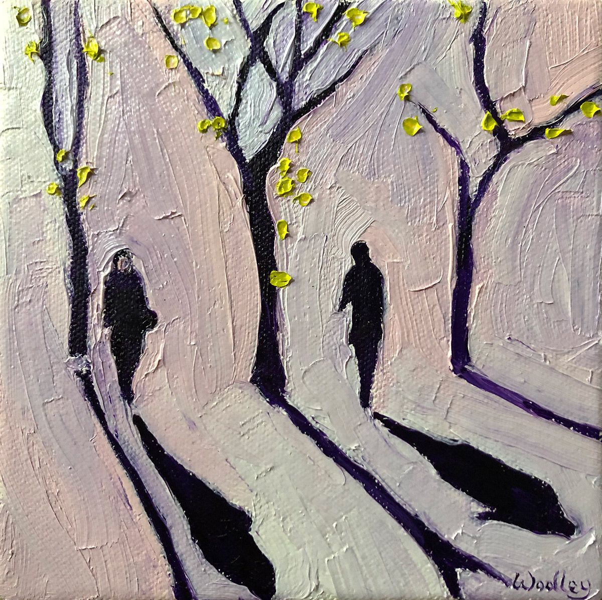 Winter Shadows 30 by Eleanor Woolley
