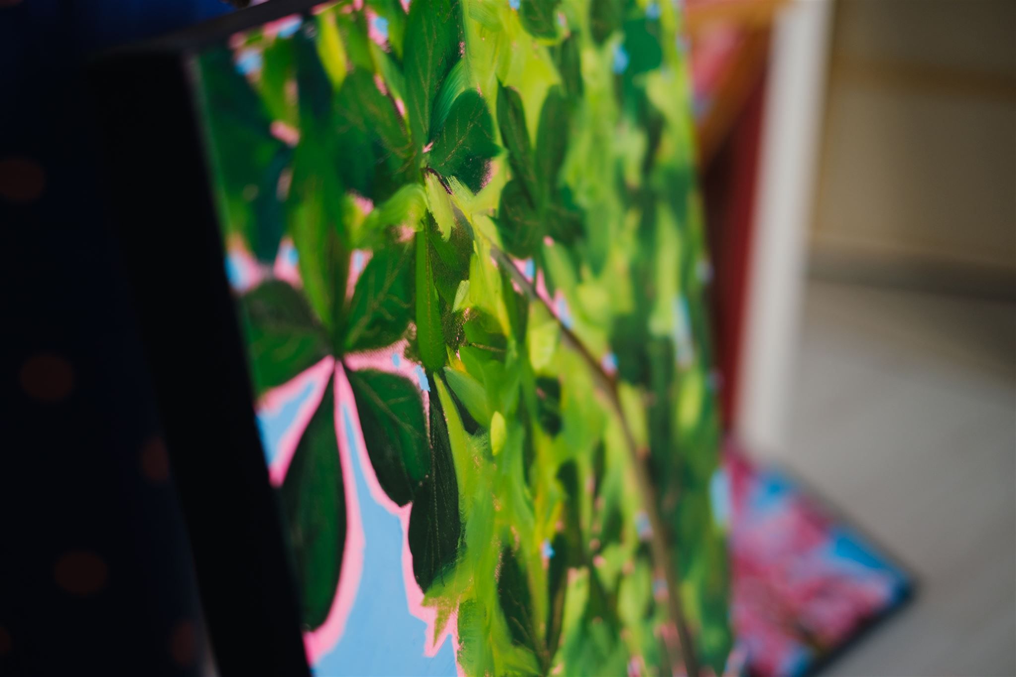 Looking up through the horse chestnut's shadows to help my broken heart by Emily Finch - Secondary Image