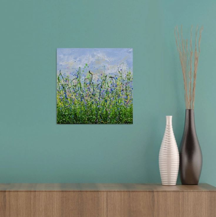 Hazy Bluebell Meadows by Lucy Moore - Secondary Image