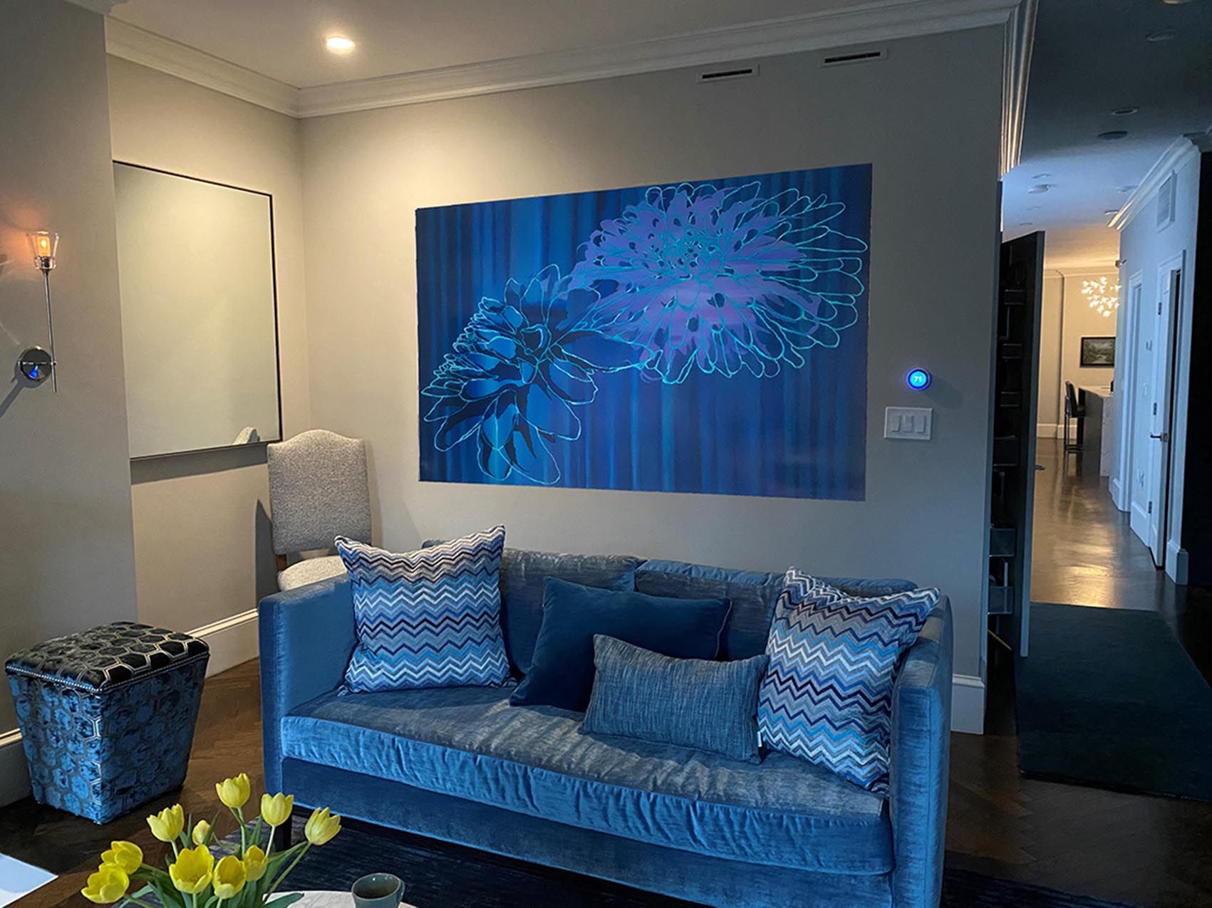 Dahlia Blue by Helen Brough - Secondary Image