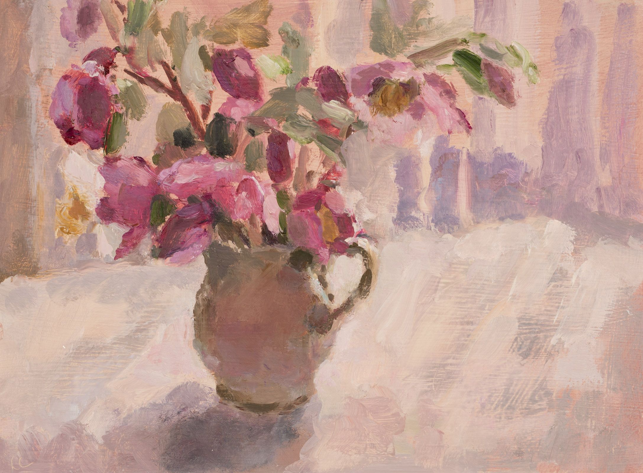 Hellebores by Lynne Cartlidge