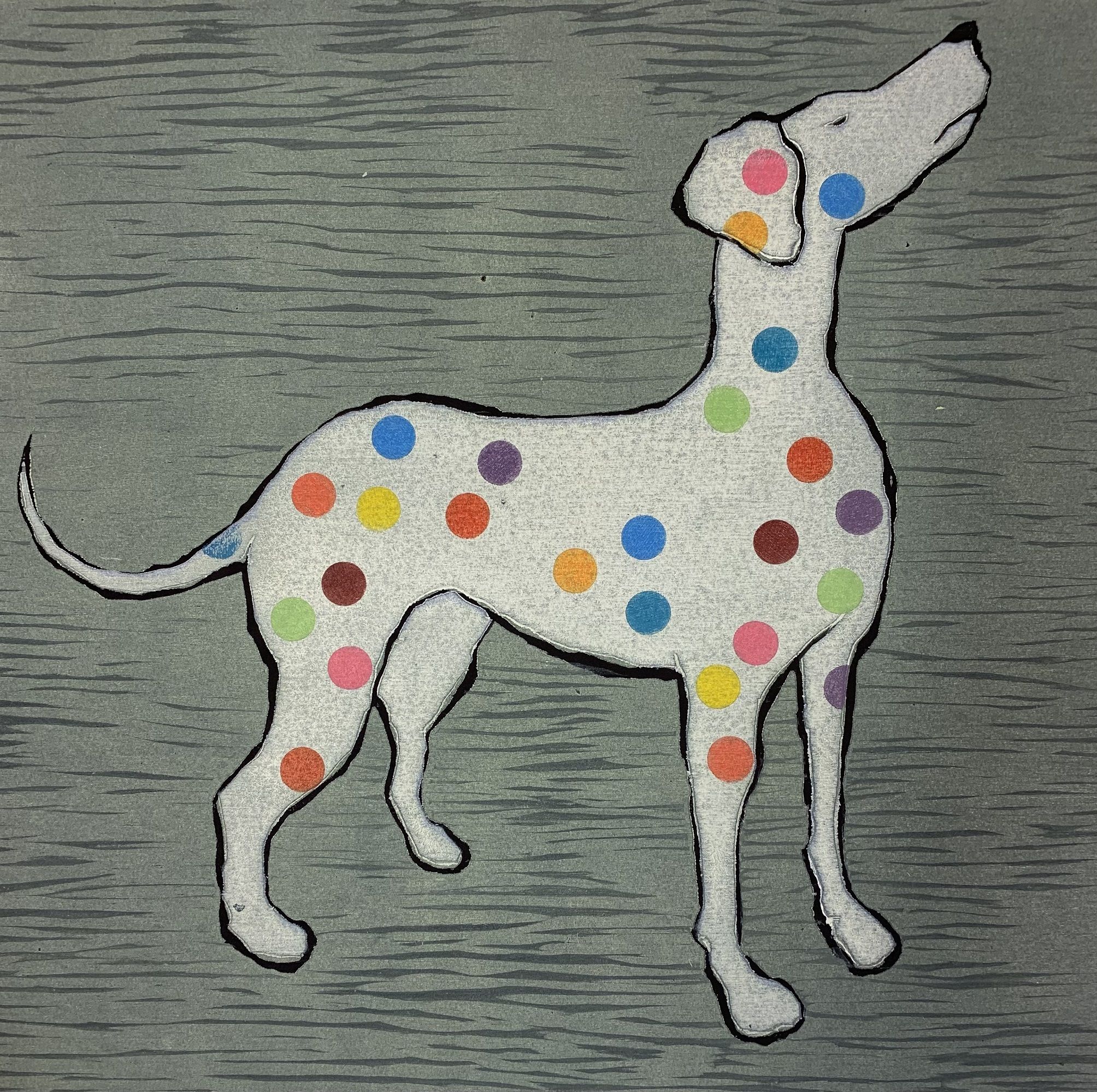 Damien Hirst's Dog by Mychael Barratt