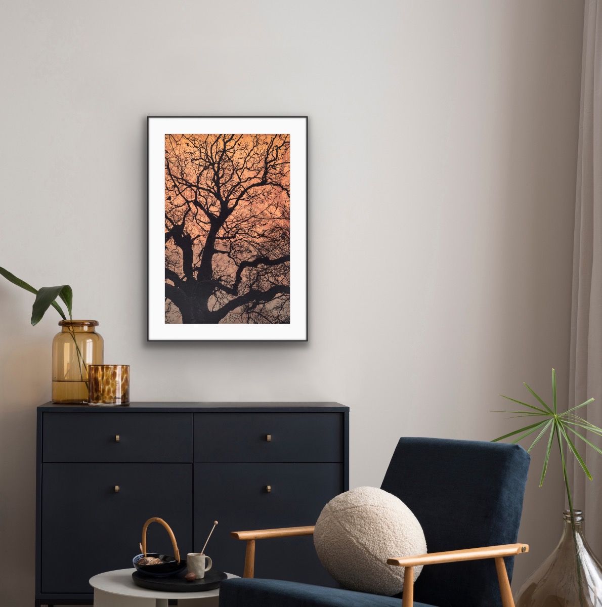 Branches Gold by Fiona Hamilton - Secondary Image