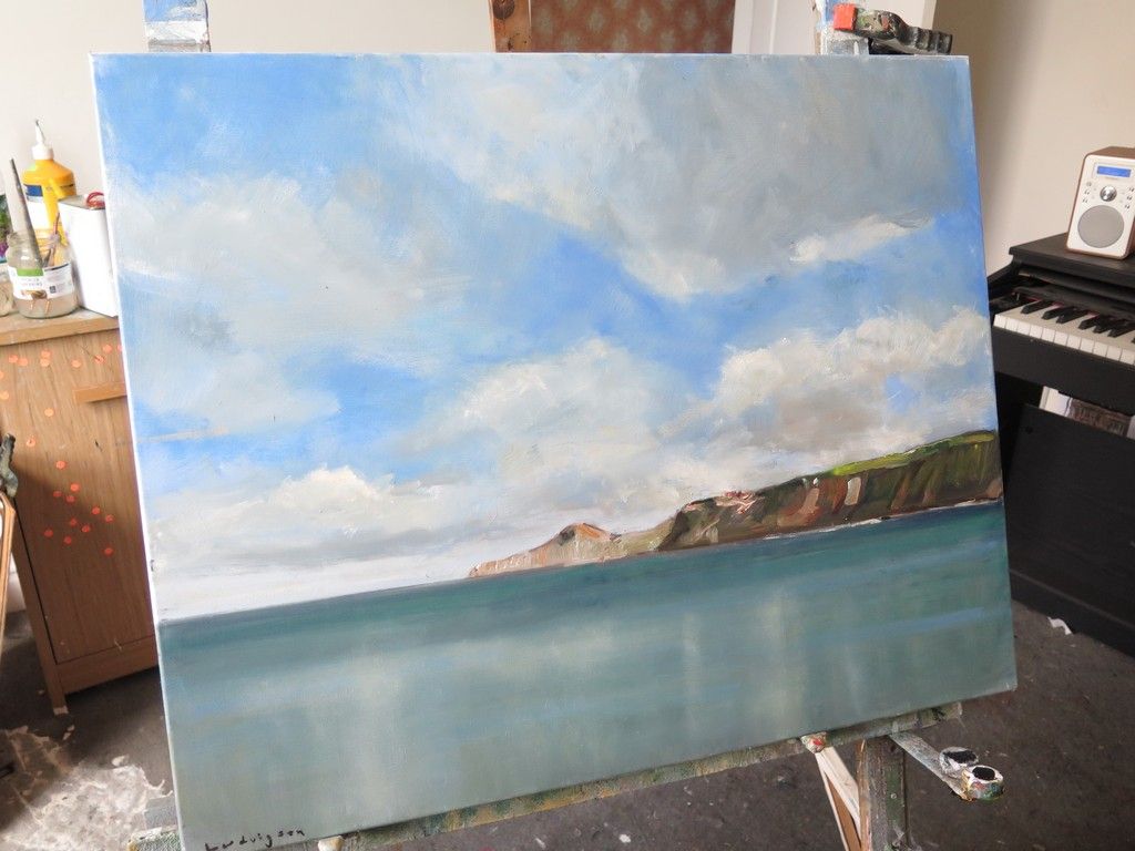 Runswick Bay by Malcom Ludvigsen - Secondary Image