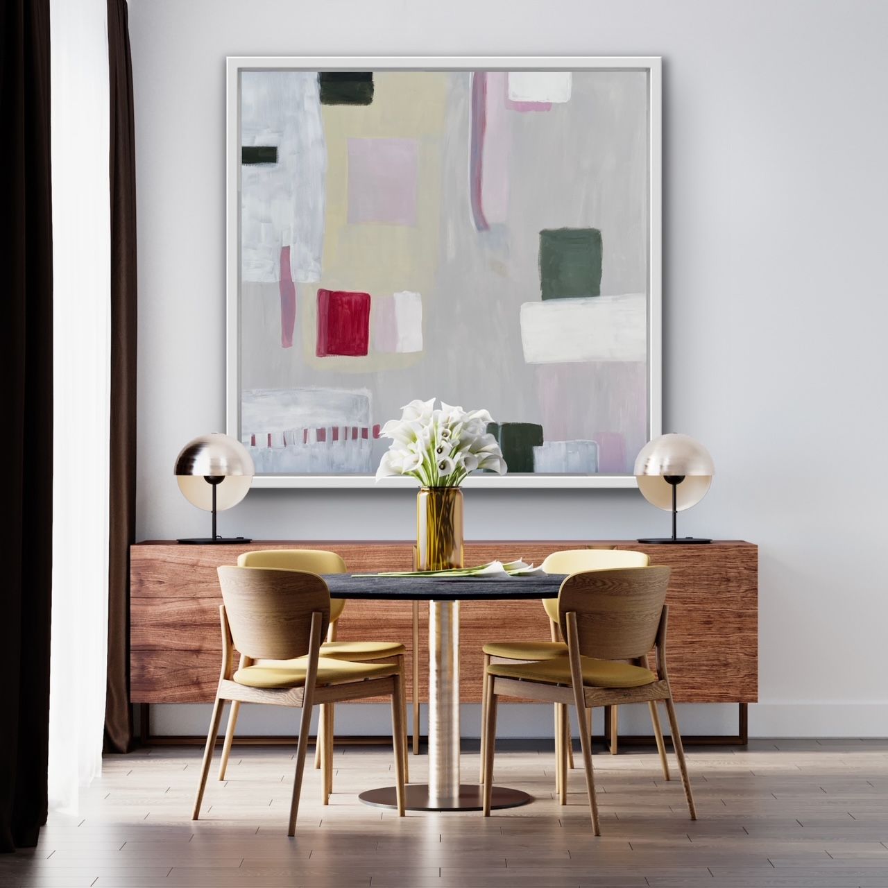 Field Pattern White by Fleur Park - Secondary Image