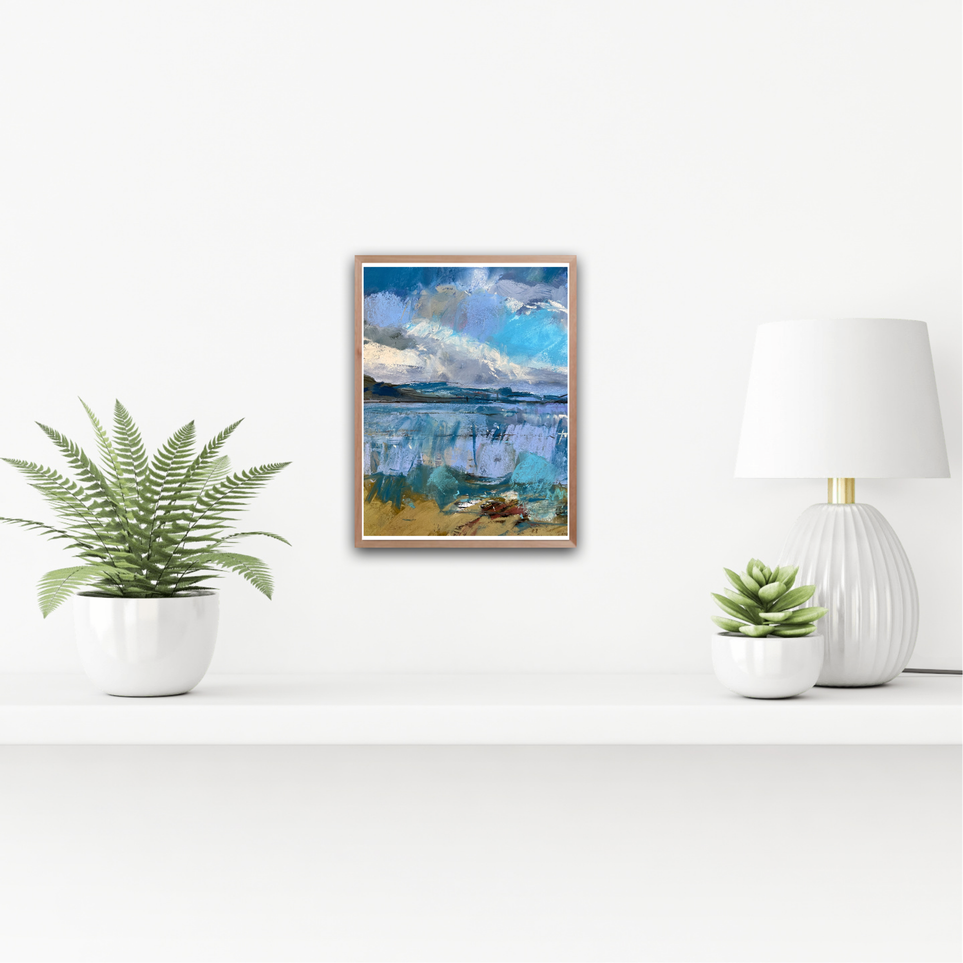 Blue sky over the loch by Natalie Bird - Secondary Image