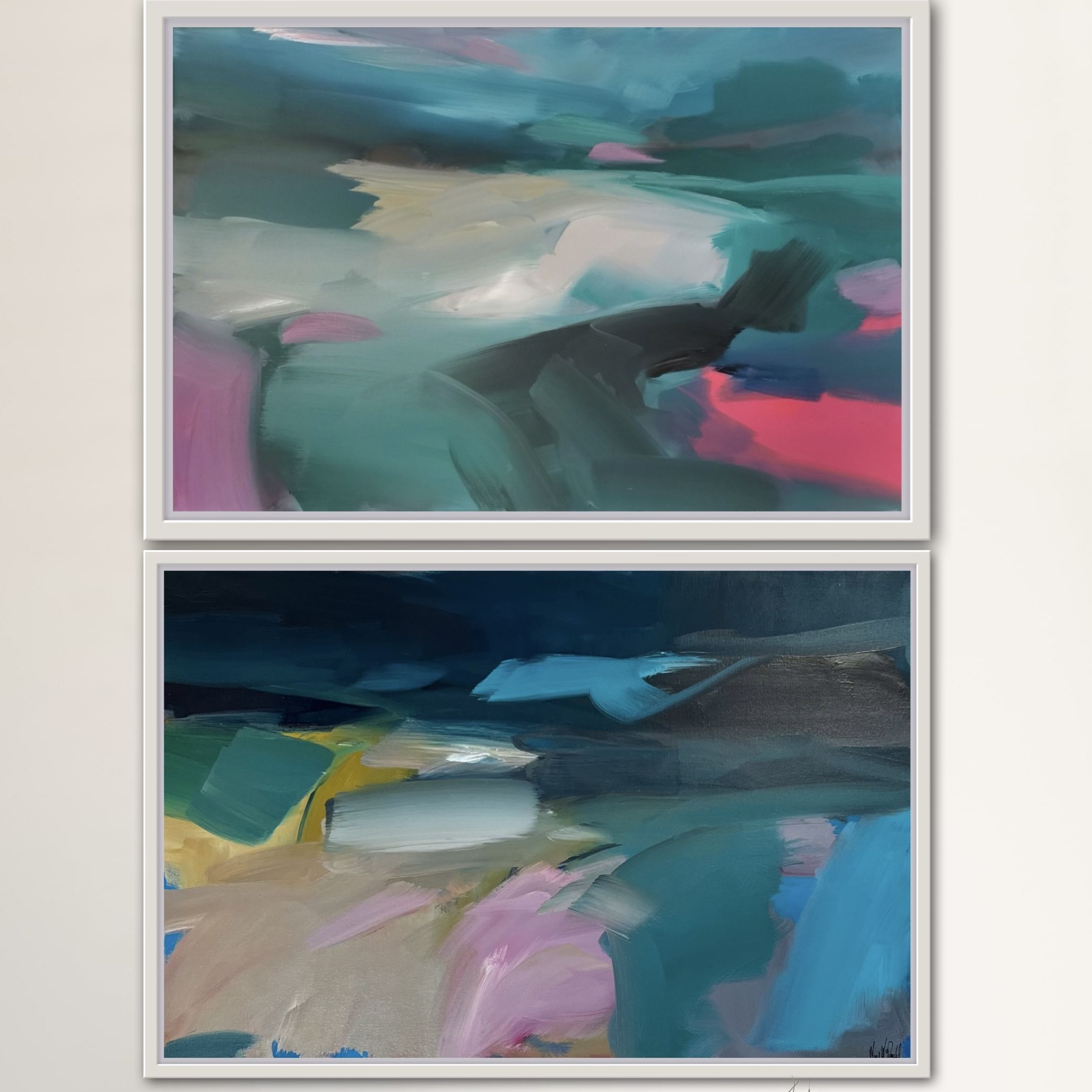 Shoreline Colour and Beautiful Dreams by Mary McDonald