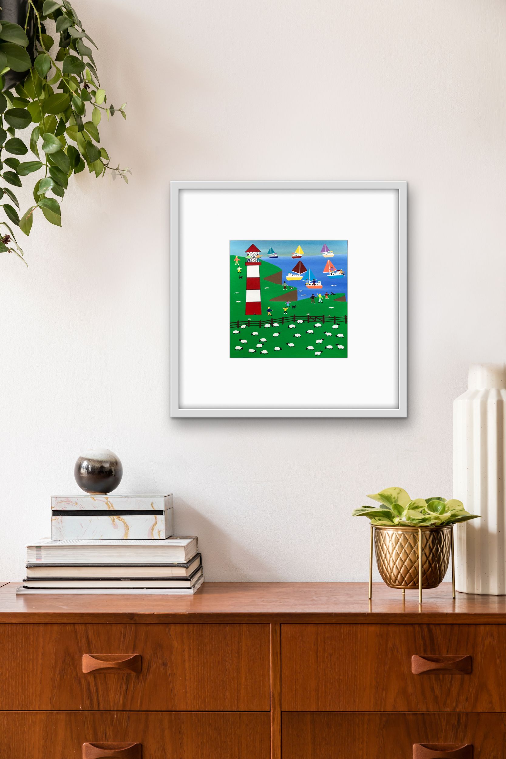 Cliff top walk by Gordon Barker - Secondary Image