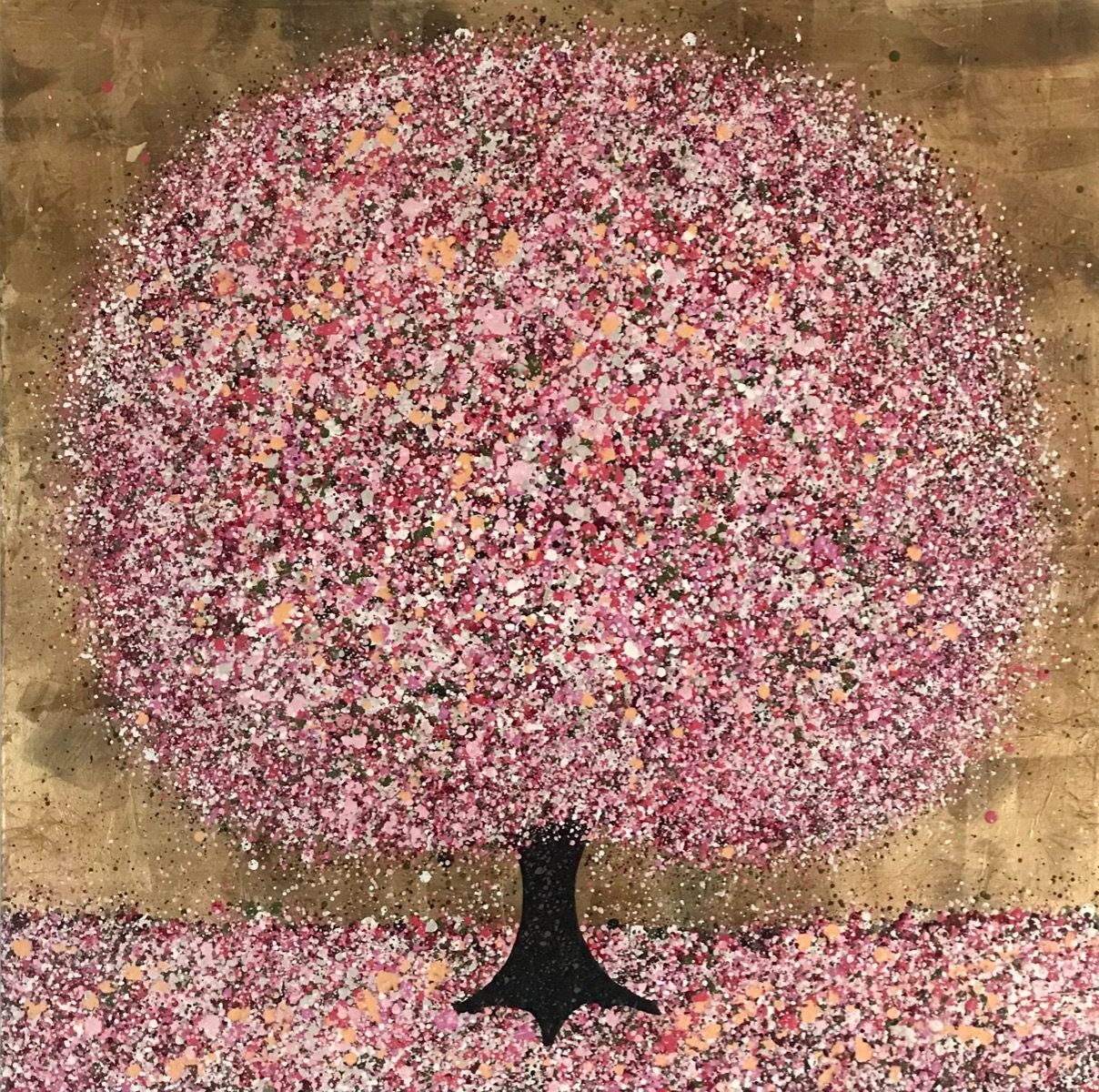 Cherry Blossom and Sunshine by Nicky Chubb