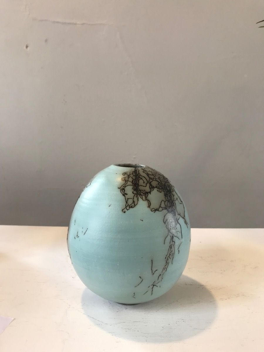 Naked Raku VI by Tamsin Levene