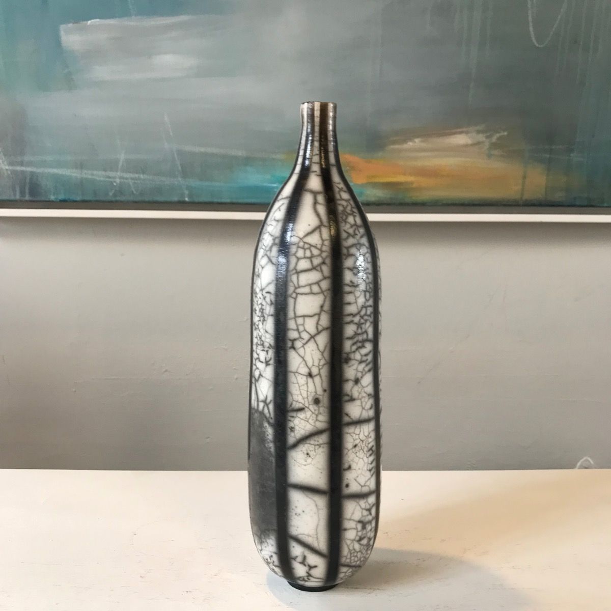 Naked Raku VIII by Tamsin Levene