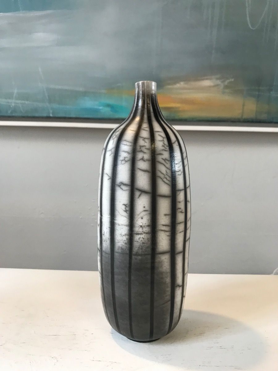 Naked Raku IX by Tamsin Levene