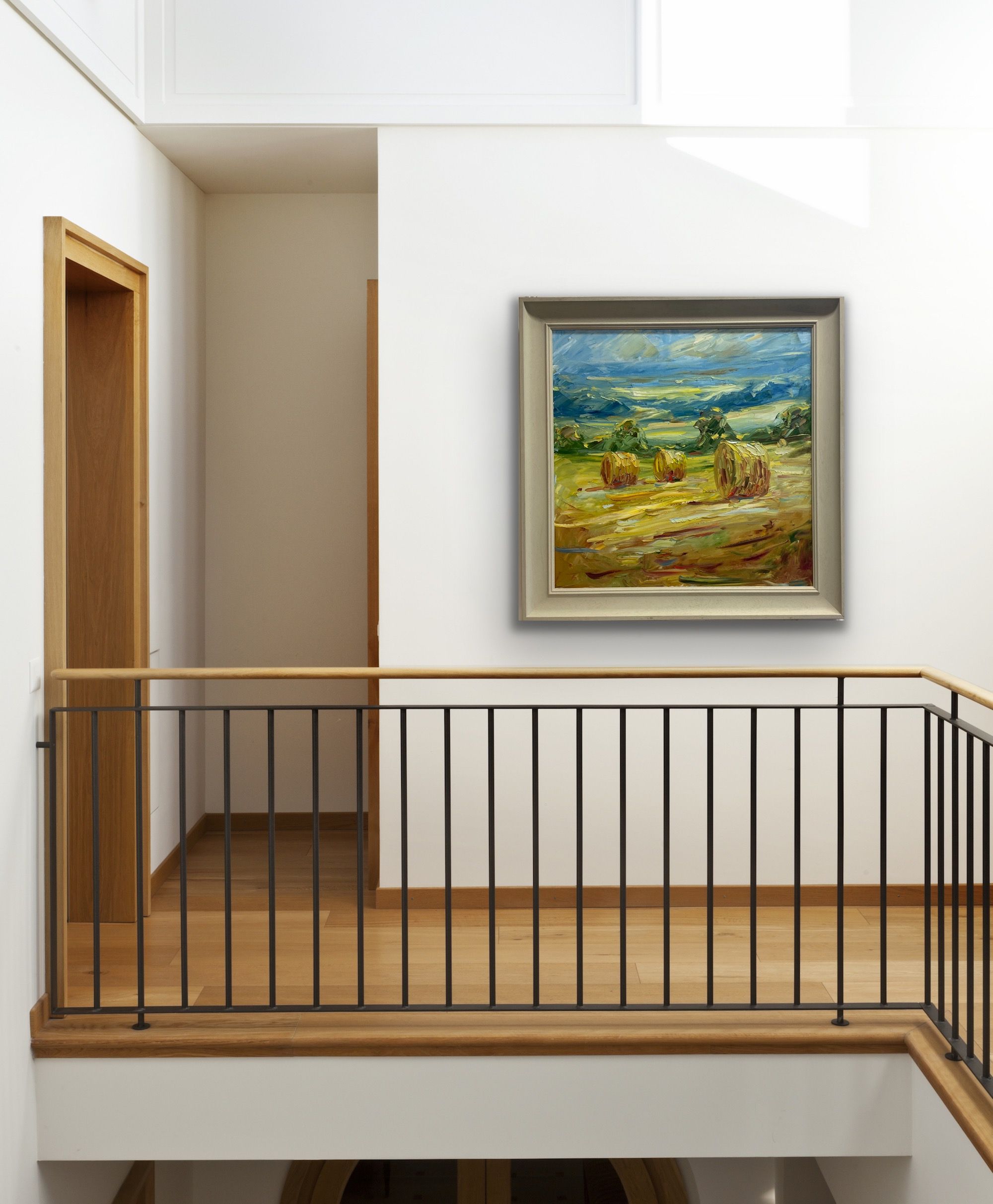 Big Bales, August by Rupert Aker - Secondary Image