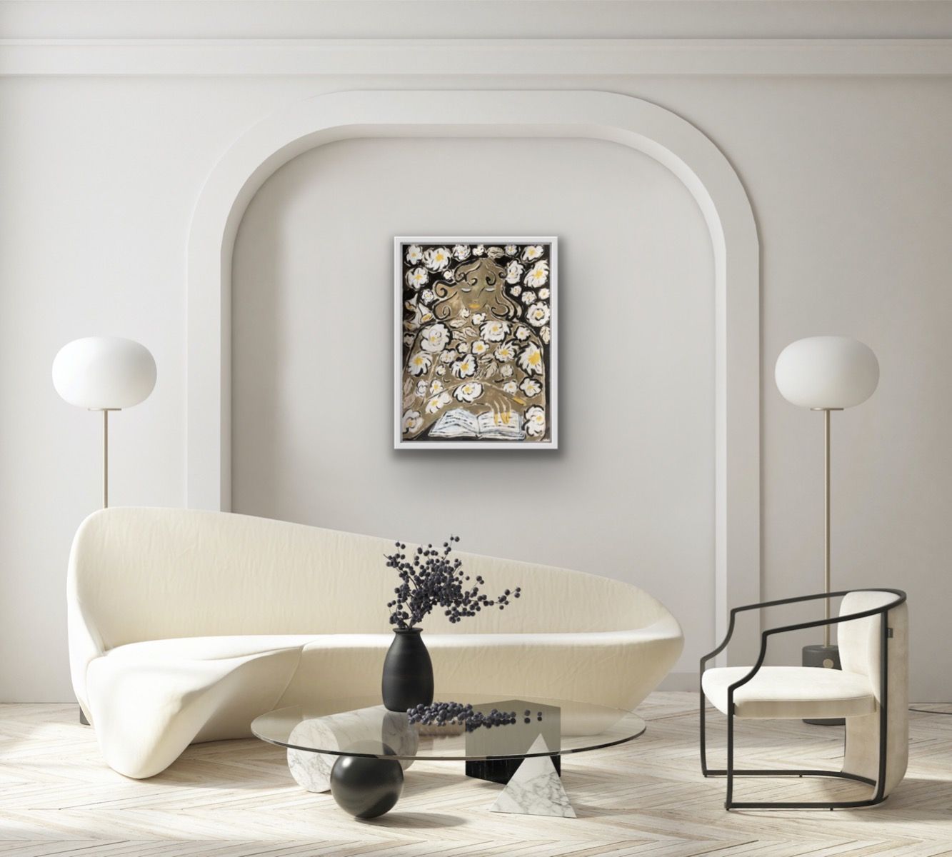 Reading Garden Spirit by Agnese Negriba - Secondary Image