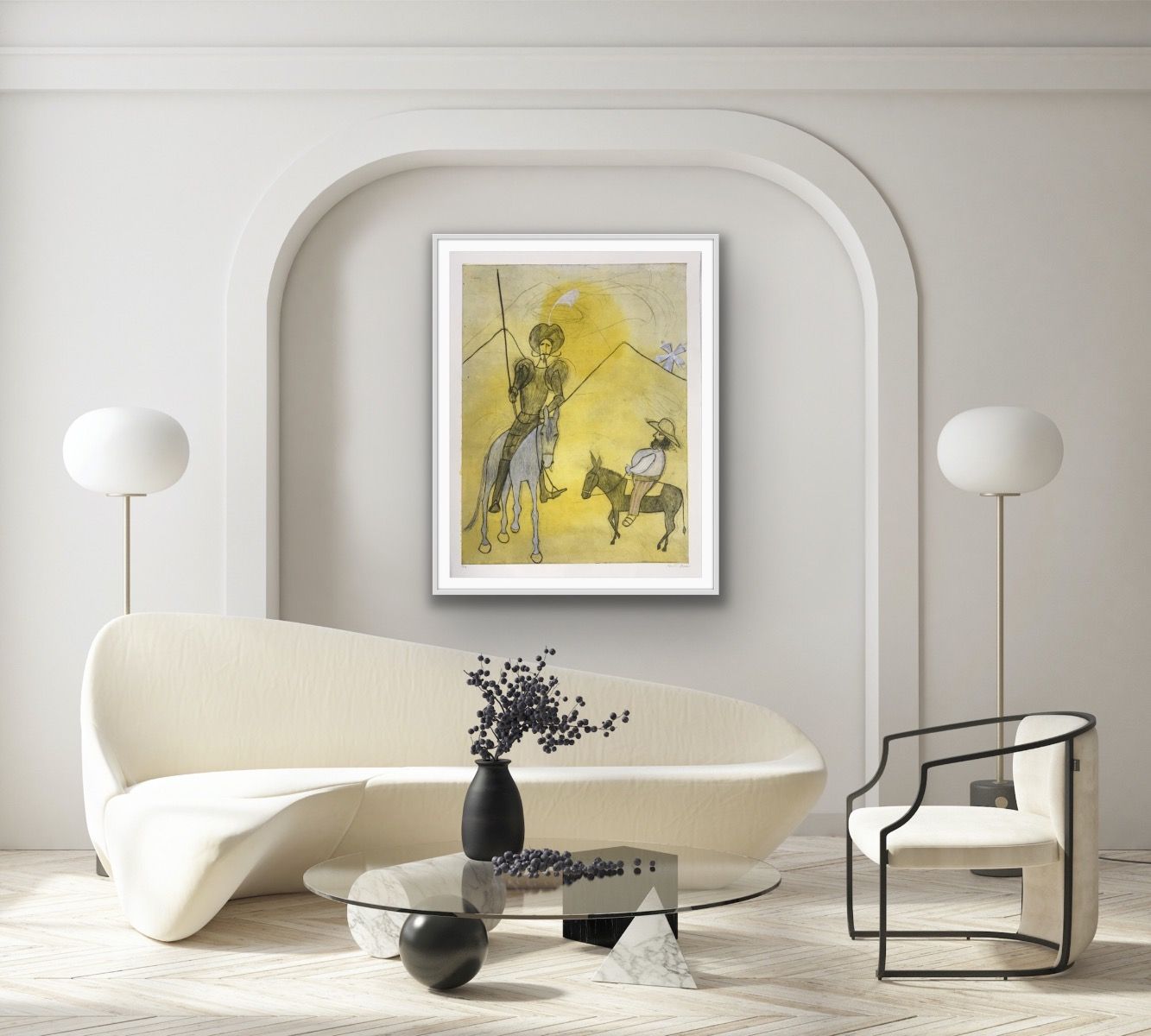 Don Quixote And Sancho Panza by Kate Boxer - Secondary Image