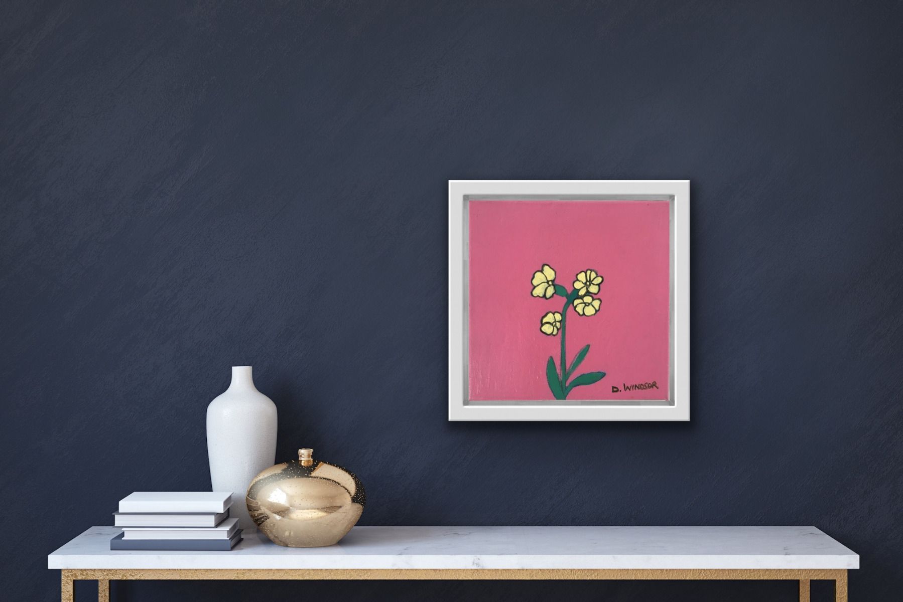 Yellow Flowers II by Deborah Windsor - Secondary Image