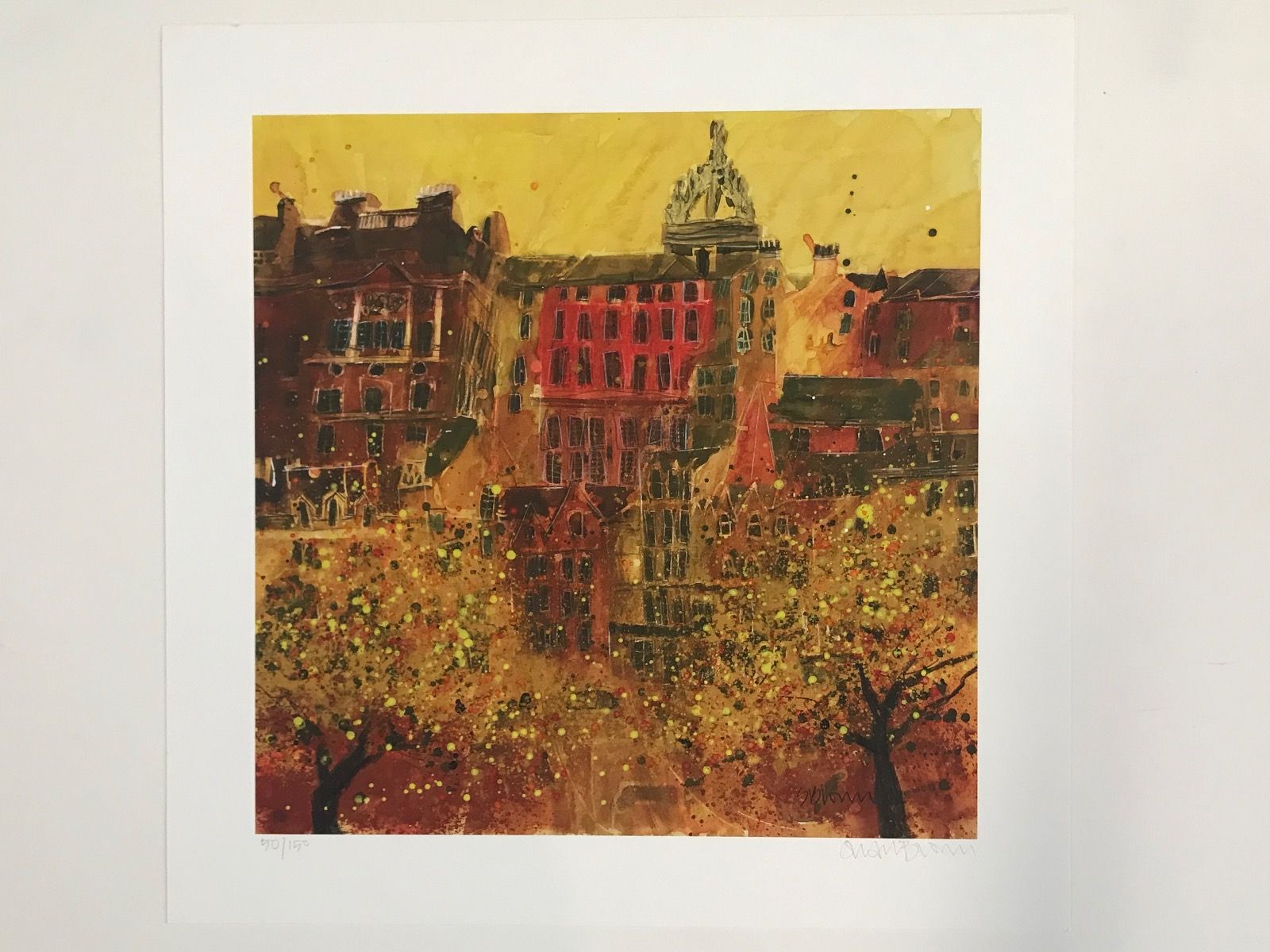 St Giles from Princess Street, Edinburgh by Susan Brown - Secondary Image