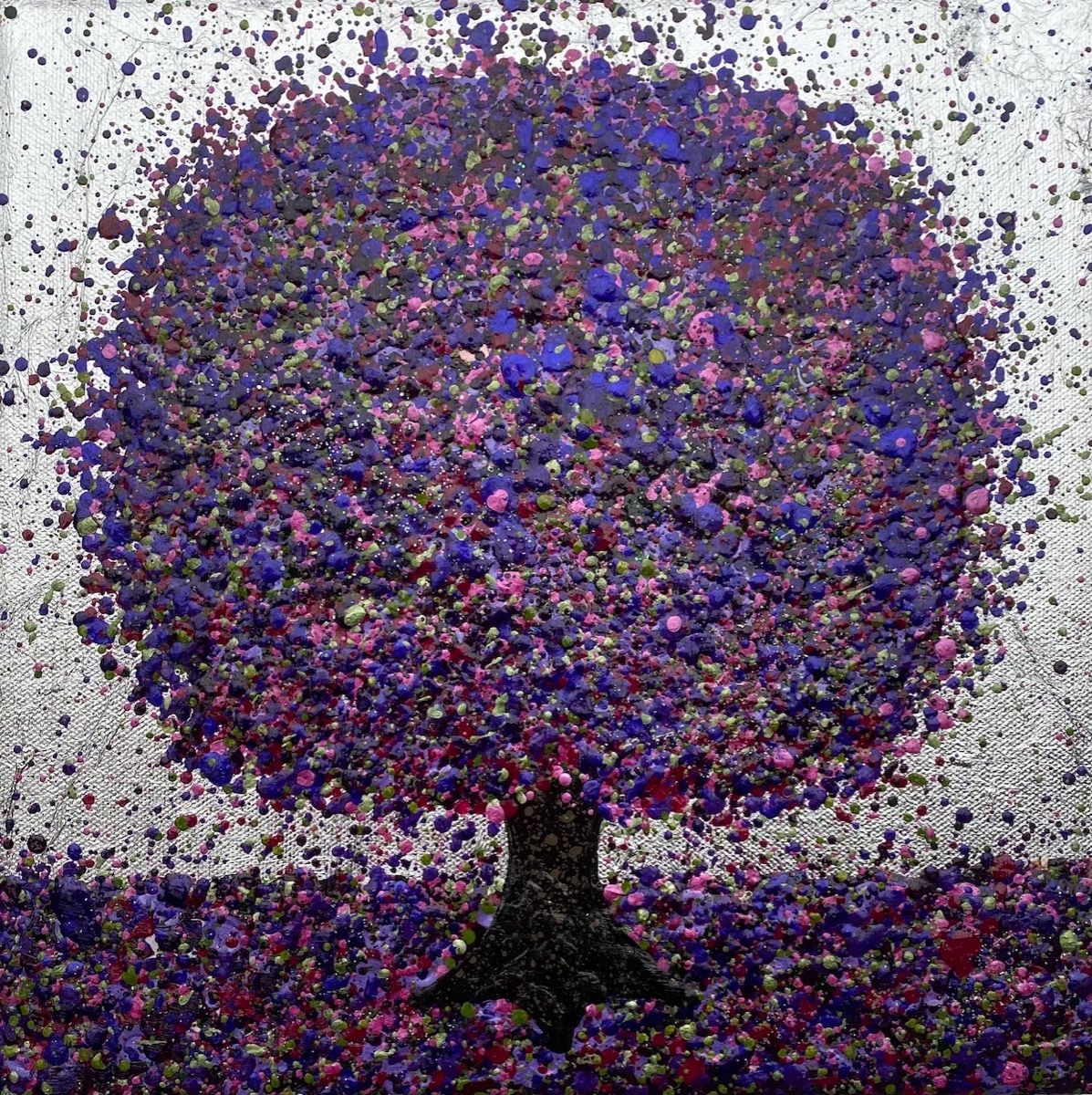 A Daydream of Jacaranda at Dawn by Nicky Chubb