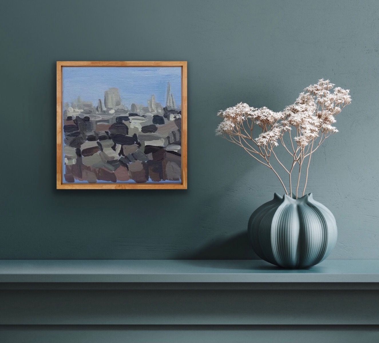 Dinky view of London from Alexandra Palace  by Sarah Adams - Secondary Image