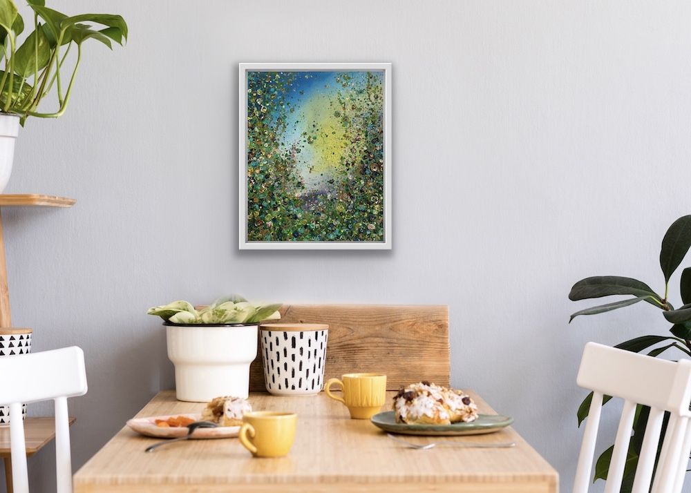 Abstract Wild Floral II by Jan Rogers - Secondary Image