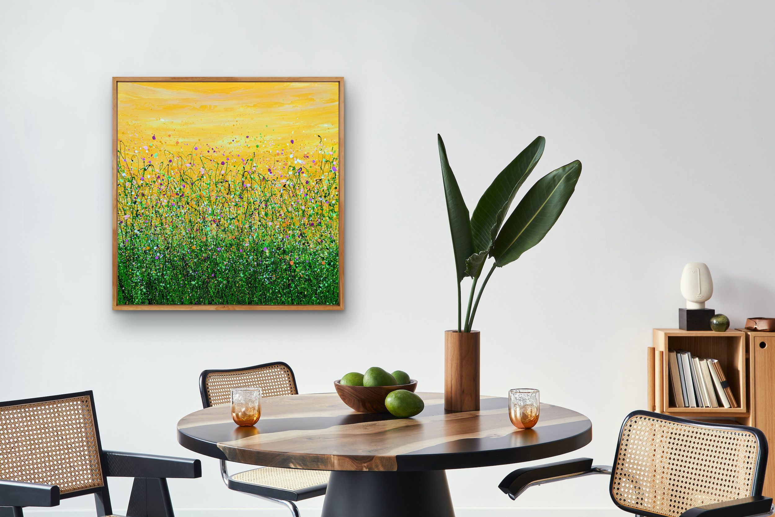 Tropical Crush Meadow #4 by Lucy Moore - Secondary Image