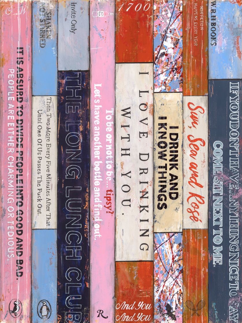 Long Lunch Collection of Books by William Richard Hylton