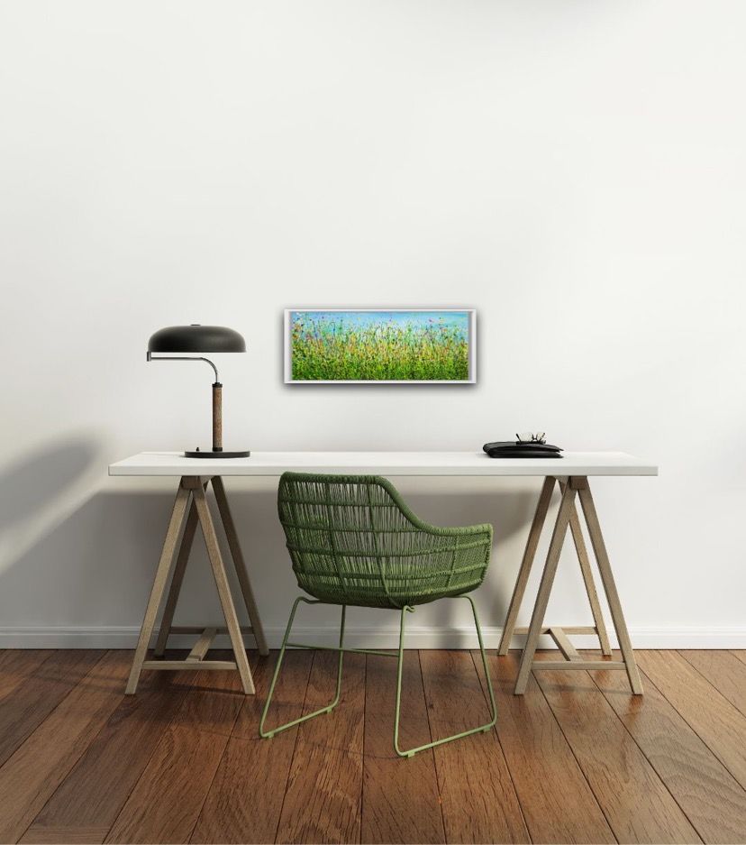 Summer Spray Meadows #3 by Lucy Moore - Secondary Image