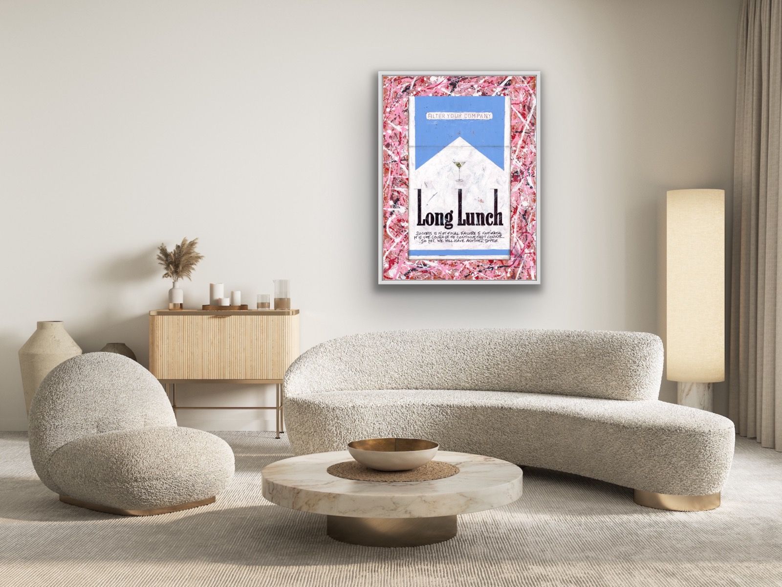 Churchill and Pollock's Long Lunch  by William Richard Hylton - Secondary Image