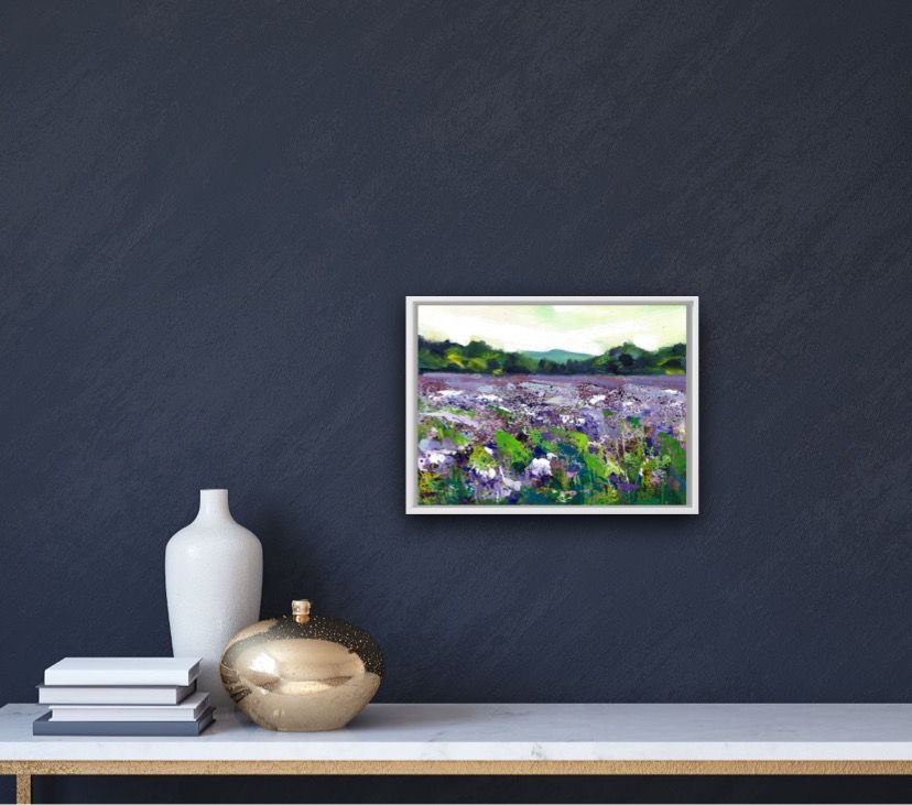 Purple Fields by Rachel Painter - Secondary Image