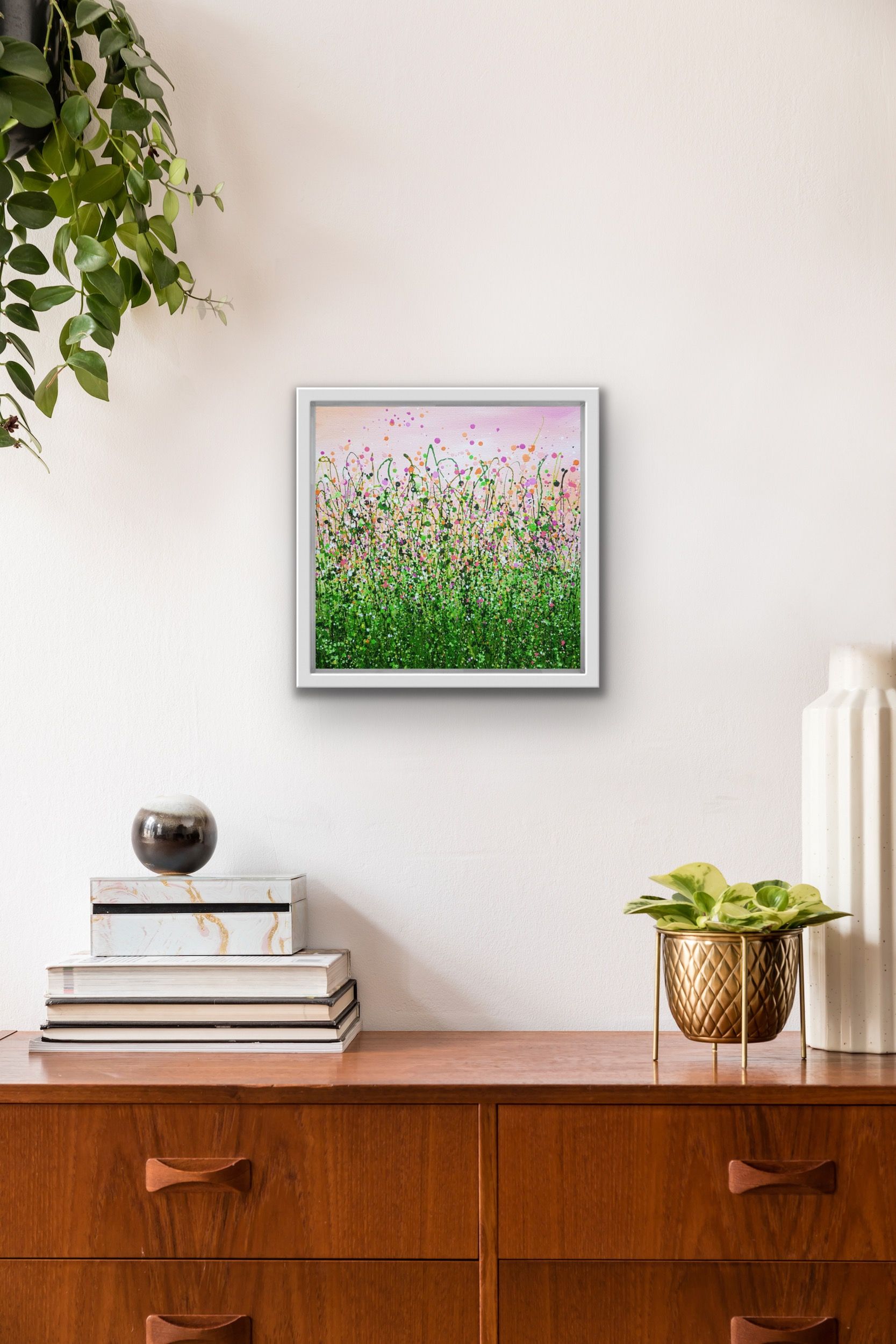 Peaches + Cream Meadows #2 by Lucy Moore - Secondary Image