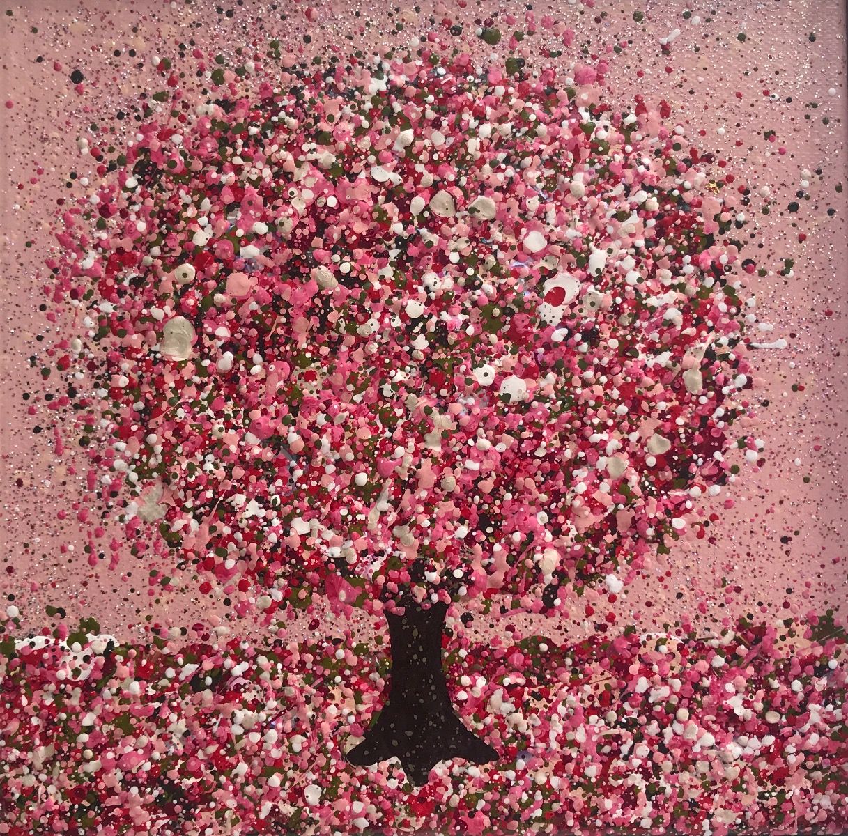 Pink Happiness  by Nicky Chubb