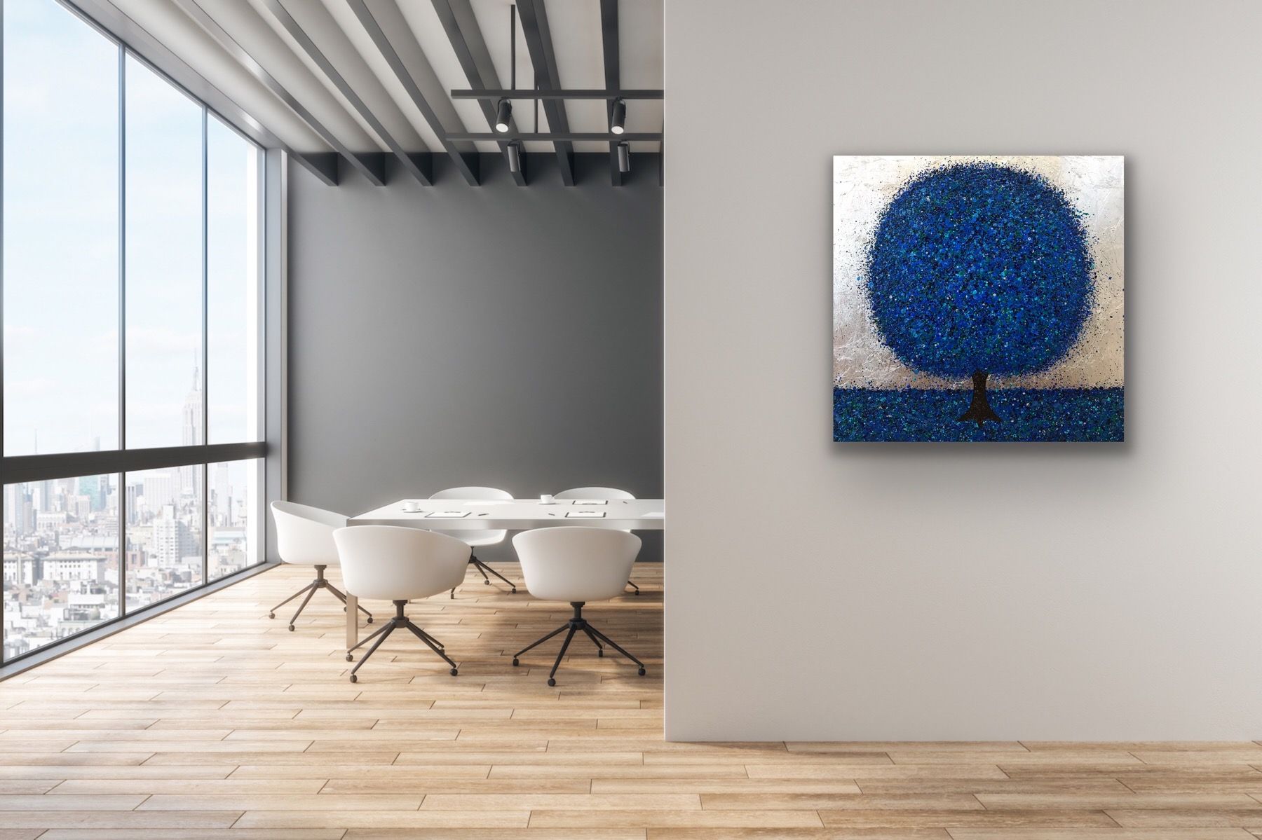 Serene Blue II by Nicky Chubb - Secondary Image