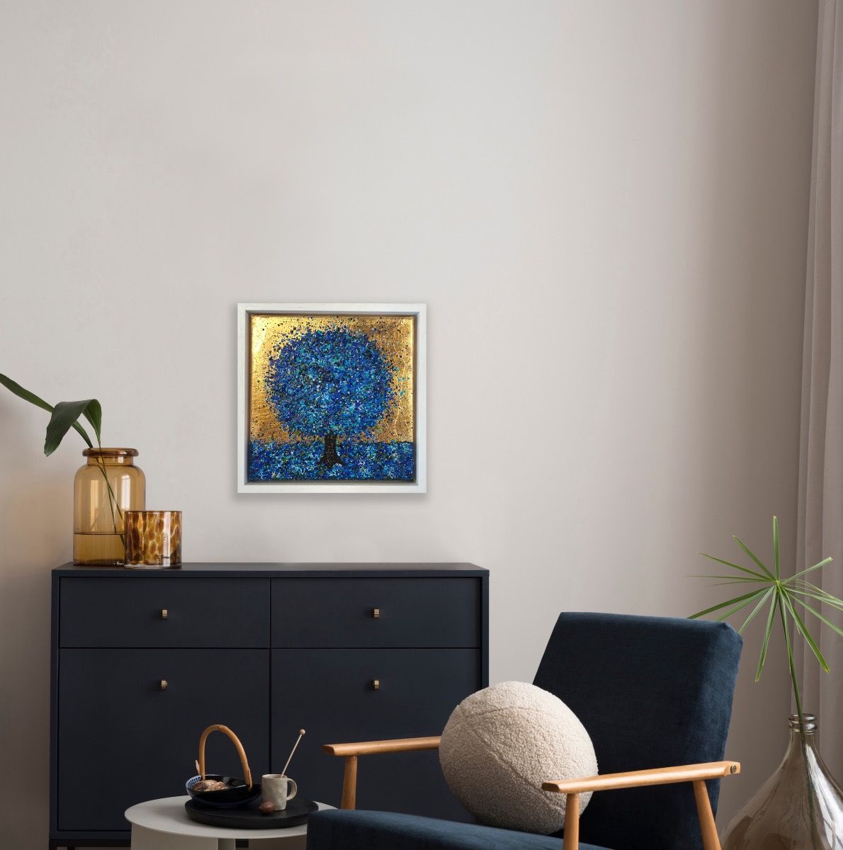 Little Sapphire Tree by Nicky Chubb - Secondary Image