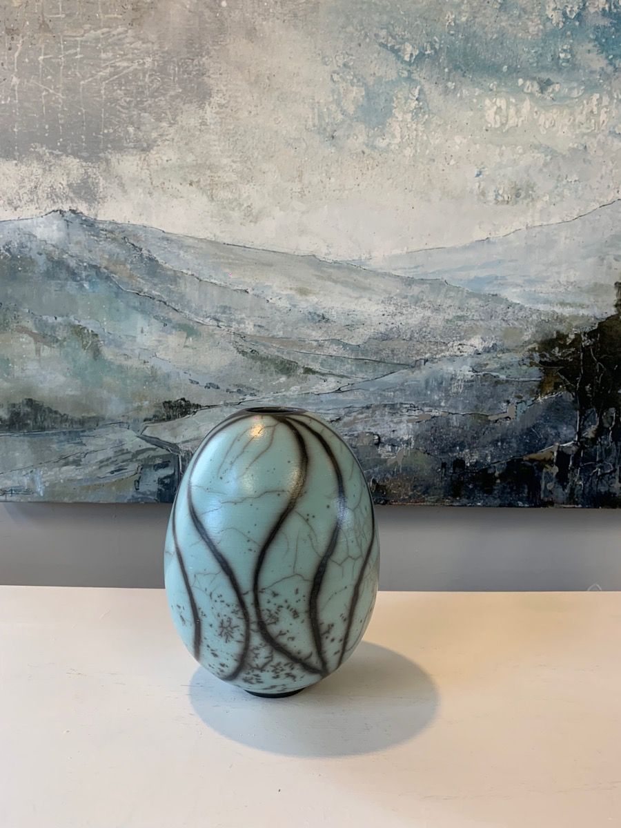 Naked Raku XIII by Tamsin Levene