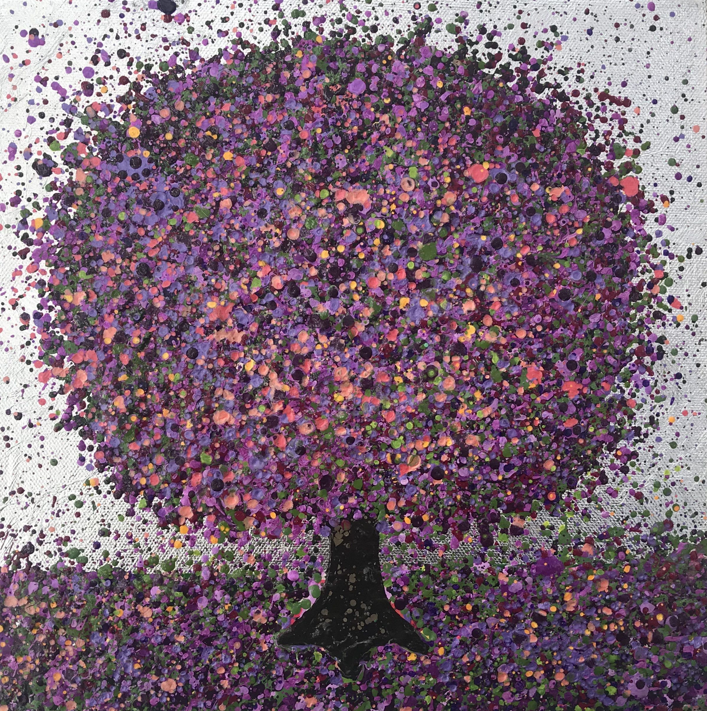 Silver Lilac Morning III by Nicky Chubb