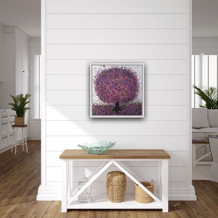 Silver Lilac Morning III by Nicky Chubb - Secondary Image