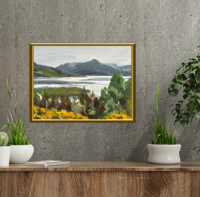 Misty morning on the loch by Natalie Bird - Secondary Image