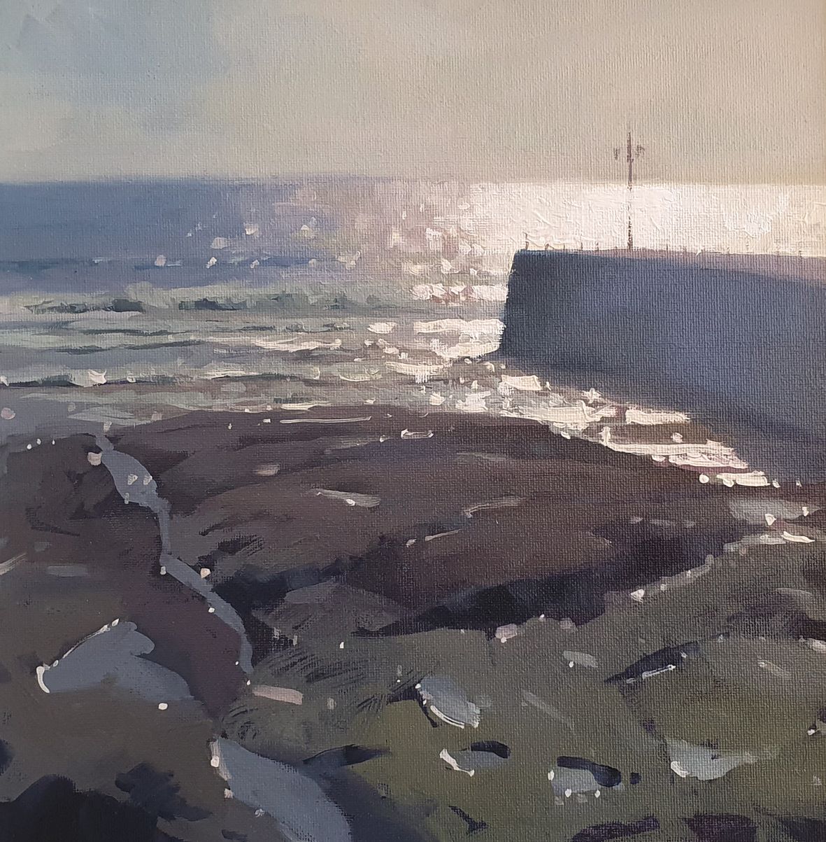 Porthleven Light by Jenny Aitken