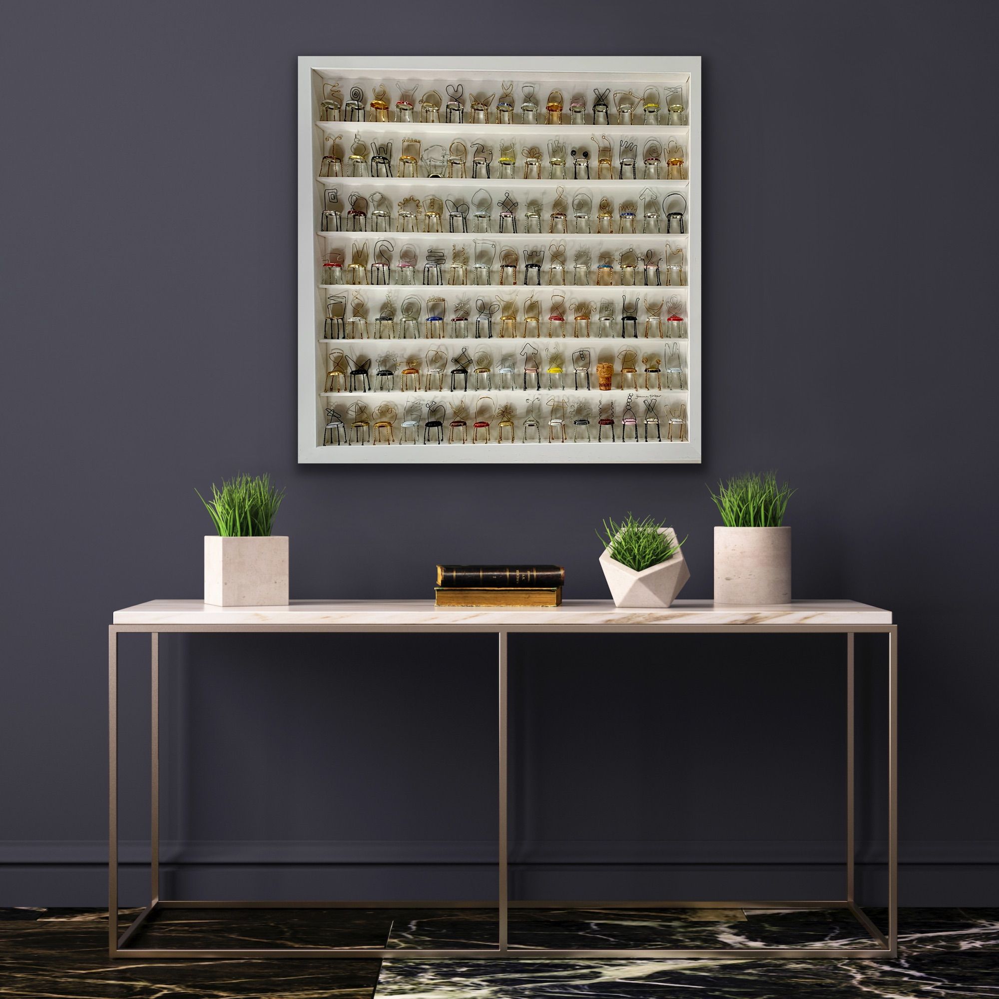 Champagne Chairs by Joanne Tinker - Secondary Image