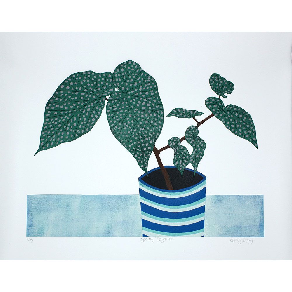 Spotty Begonia by Kerry Day