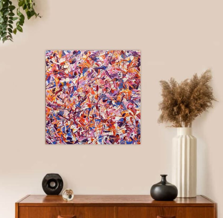 Abstract Synapses - Live Like Tomorrow Doesn't Exist by Lucy Moore - Secondary Image