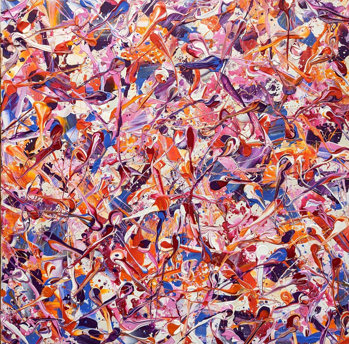 Abstract Synapses - Live Like Tomorrow Doesn't Exist by Lucy Moore