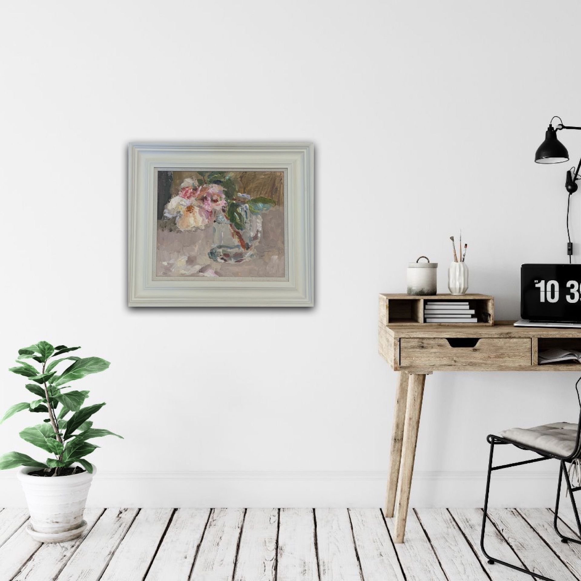 Roses In A Glass Tankard 2 by Lynne Cartlidge - Secondary Image