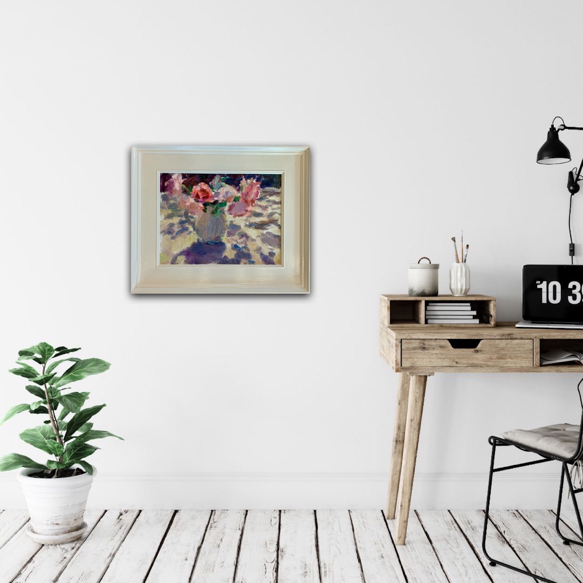 Roses In Dappled Sunlight by Lynne Cartlidge - Secondary Image