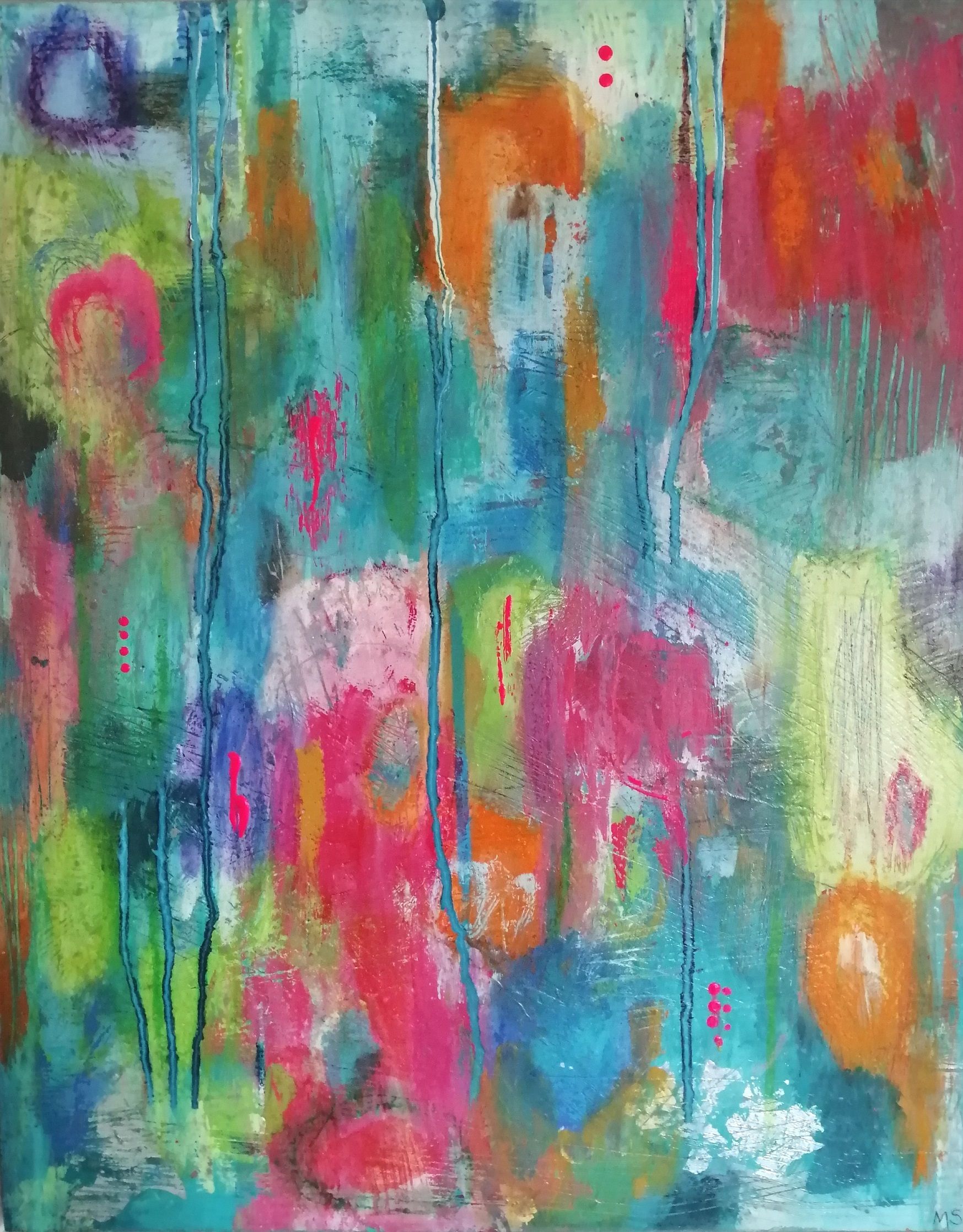 Oscillation (III) by Mary Scott