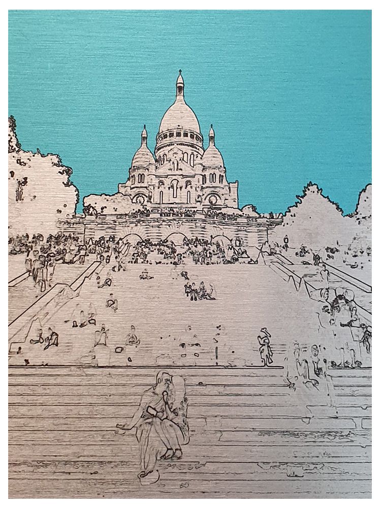 City of Love, Sacre Coeur by Michael Wallner