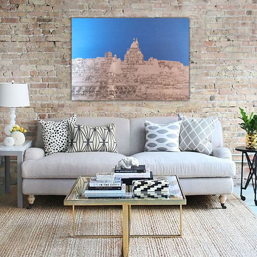 Sacre Coeur, Rooftops by Michael Wallner - Secondary Image