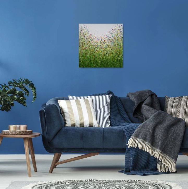 Painted Meadows #12 by Lucy Moore - Secondary Image