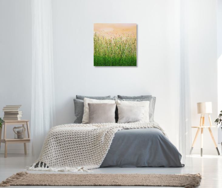 Peaches And Cream Meadows #4 by Lucy Moore - Secondary Image